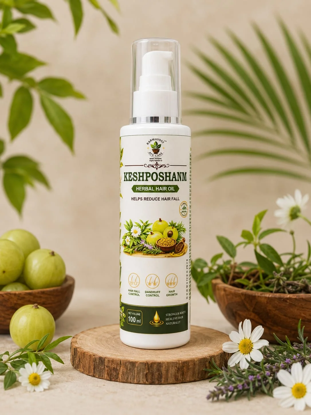 Keshaposhanam Herbal Hair Oil